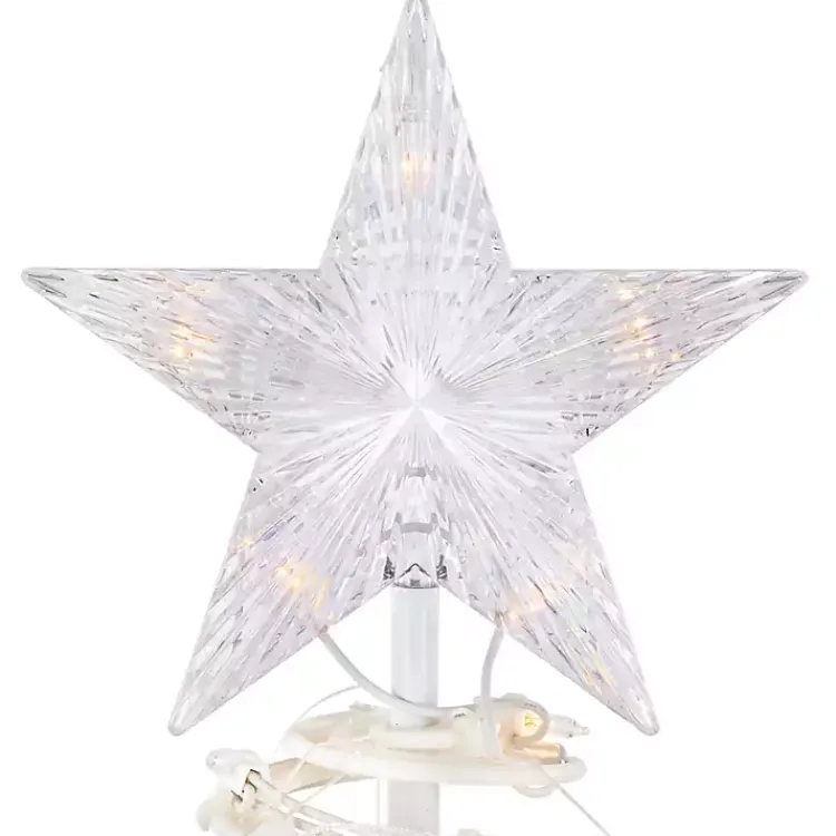 Outdoor Christmas Decorations>Kirklands Home Pre-Lit Clear Spiral Tree, 3 ft. White