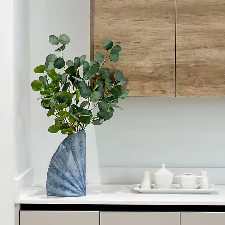 Stems & Bouquets>Kirklands Home Pre-Lit Eucalyptus 3-pc. Bouquet Green