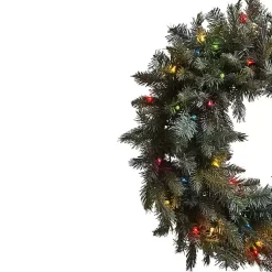 Christmas Wreaths>Kirklands Home Pre-Lit Multicolored Pine Branch Wreath