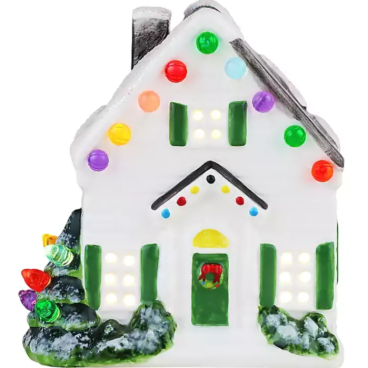 Christmas Decorations>Kirklands Home Pre-Lit Nostalgic Christmas Village House
