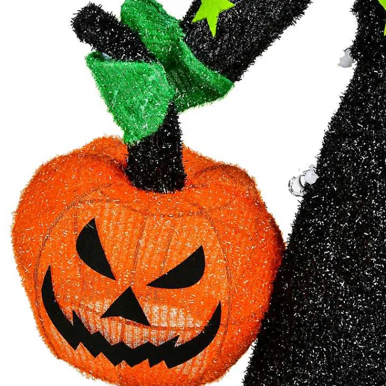 Halloween>Kirklands Home Pre-Lit Outdoor Witch Decoration