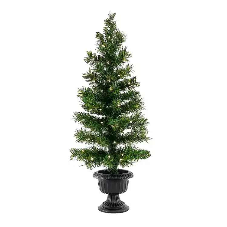 Christmas Arrangements & Garland>Kirklands Home Pre-Lit 3-pc. Christmas ery Set Green