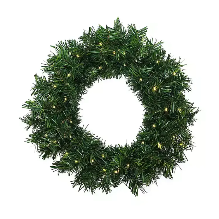 Christmas Arrangements & Garland>Kirklands Home Pre-Lit 3-pc. Christmas ery Set Green