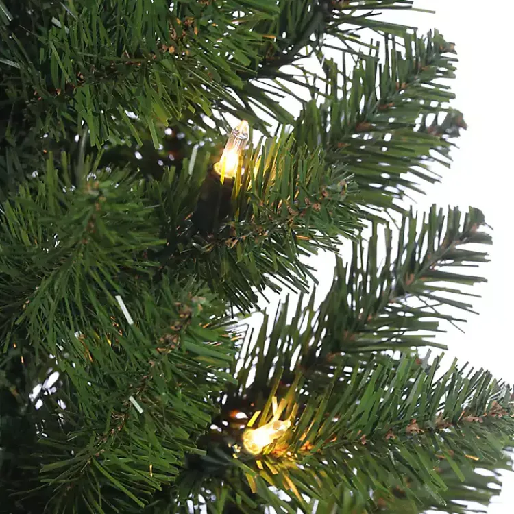 Christmas Arrangements & Garland>Kirklands Home Pre-Lit Vancouver Pine 4-pc. Christmas Floral Set Green