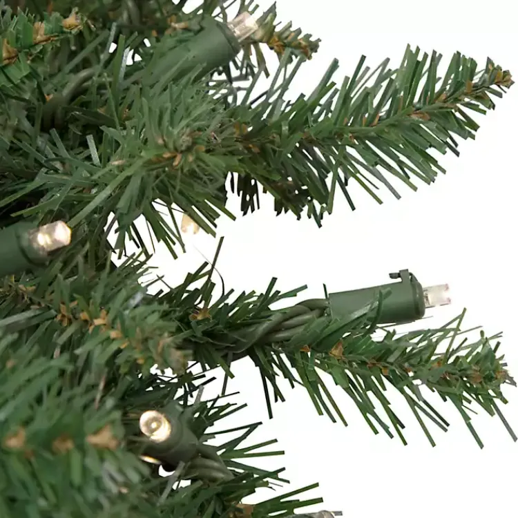 Christmas Wreaths>Kirklands Home Pre-Lit Winona Fir Wreath Green