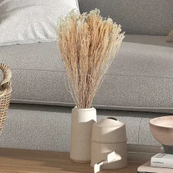 Stems & Bouquets>Kirklands Home Preserved Natural Bleached Staavia Bush Tan