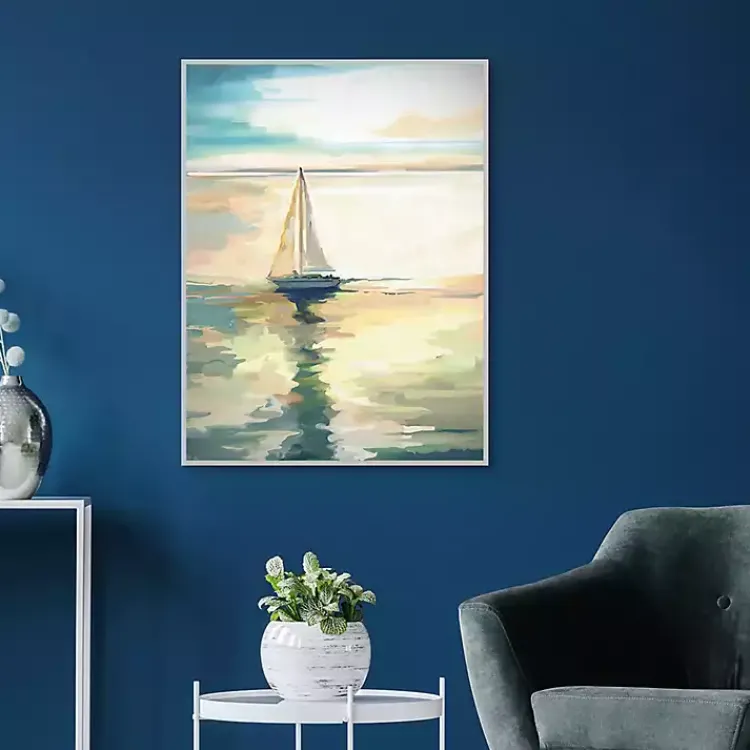 Kirklands Home Private Sail Framed Canvas Art Print