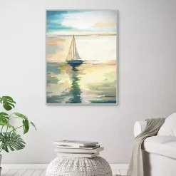 Kirklands Home Private Sail Framed Canvas Art Print