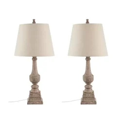 Kirklands Home Provencal Martha Stewart Table Lamps, Set of 2 Tan Sale