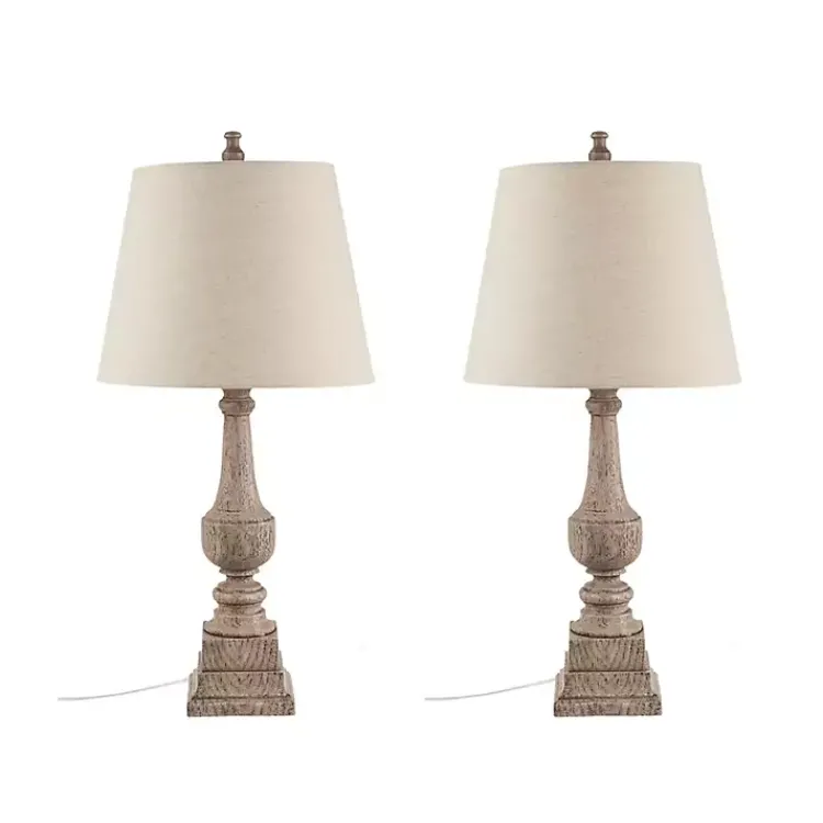 Kirklands Home Provencal Martha Stewart Table Lamps, Set of 2 Tan Sale