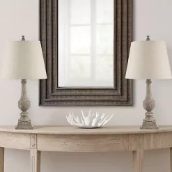 Kirklands Home Provencal Martha Stewart Table Lamps, Set of 2 Tan Sale