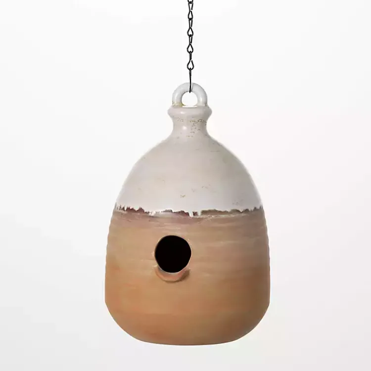 Kirklands Home Pueblo Terracotta Birdhouse Hot