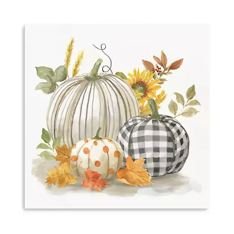 Fall>Kirklands Home Pumpkin Décor I Canvas Art Print, 30x30