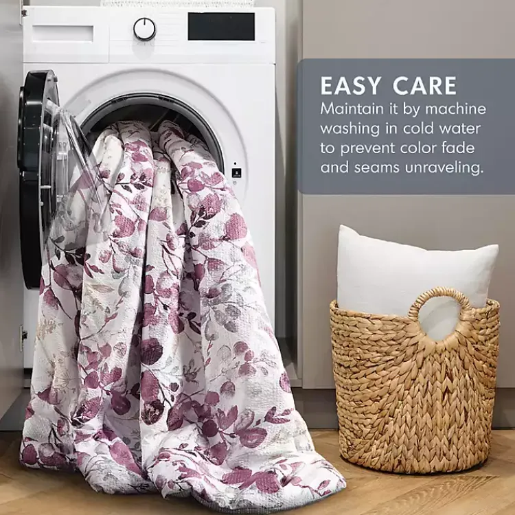 Kirklands Home Purple Botanical 2-pc. Twin/Twin XL Comforter Set Hot