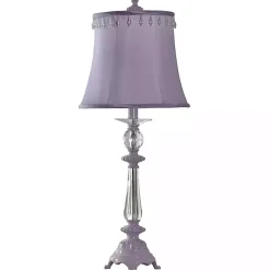 Kirklands Home Dreams Table Lamp Purple Sale
