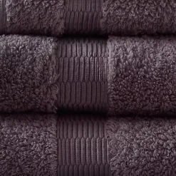 Kirklands Home Egyptian Cotton 6-pc. Towel Set Purple Hot