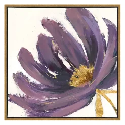 Kirklands Home Pairs Framed Canvas Art Prints, Set of 2 Purple Online
