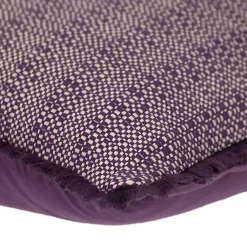Pillows>Kirklands Home Woven Stripes Fringe Lumbar Pillow Purple