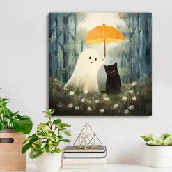 Halloween>Kirklands Home Purranormal Protection Halloween Canvas Art Print