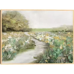 Kirklands Home Quiet Meadow Framed Canvas Art Print Sale