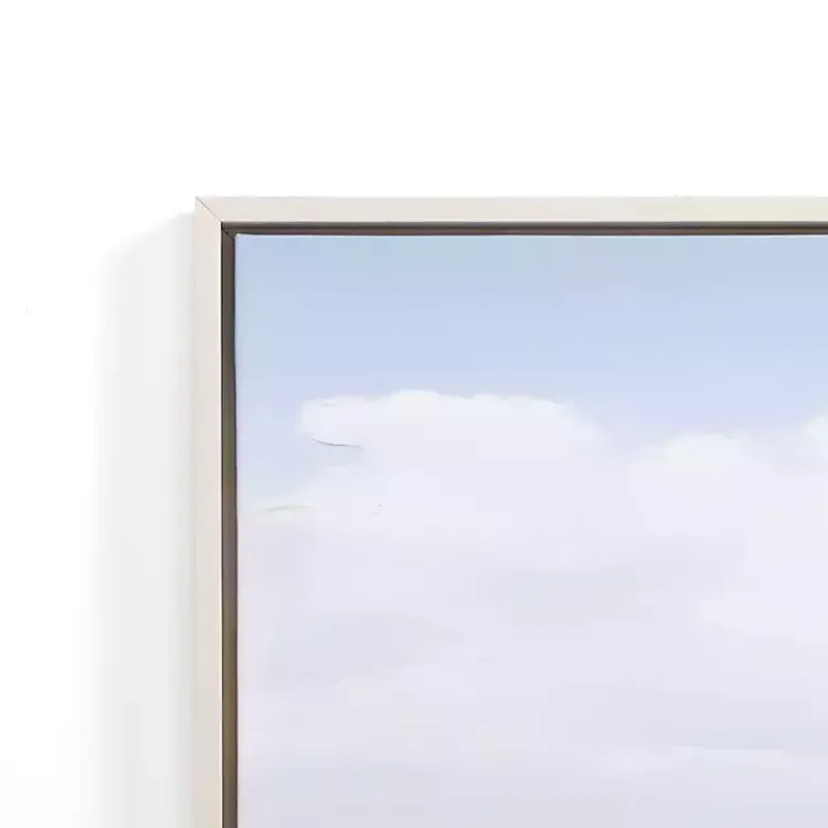 Kirklands Home Quiet Wave Framed Canvas Art Prints, Set of 4