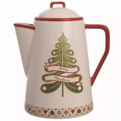 Kirklands Home Quilted Motif Christmas Tree Pitcher Sale