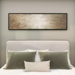Kirklands Home Radial Sunburst Framed Canvas Art Print Hot