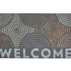 Kirklands Home Radiant Color Burst Welcome Doormat Multi Clearance