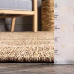 Kirklands Home Raina Tribal Zig Zag Outdoor Rug, 5x8 Brown Discount