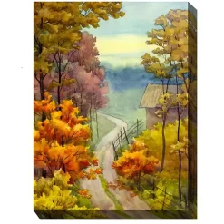 Kirklands Home Rambling Road Outdoor Canvas Art Print Best