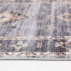 Kirklands Home Raquel Washable Area Rug, 7x9 Gray Sale