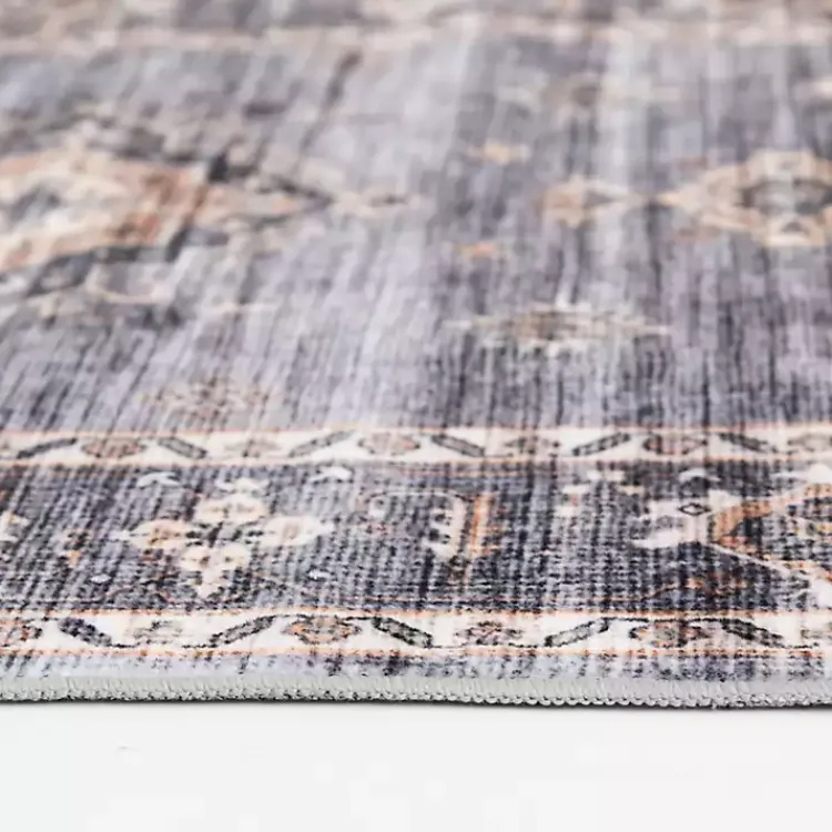 Kirklands Home Raquel Washable Area Rug, 7x9 Gray Sale