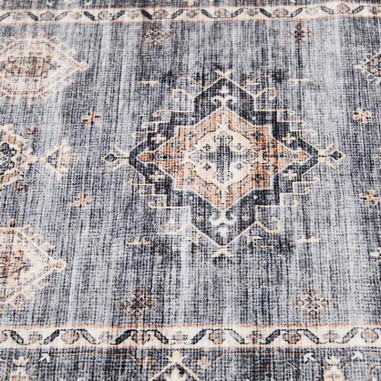 Kirklands Home Raquel Washable Area Rug, 7x9 Gray Sale
