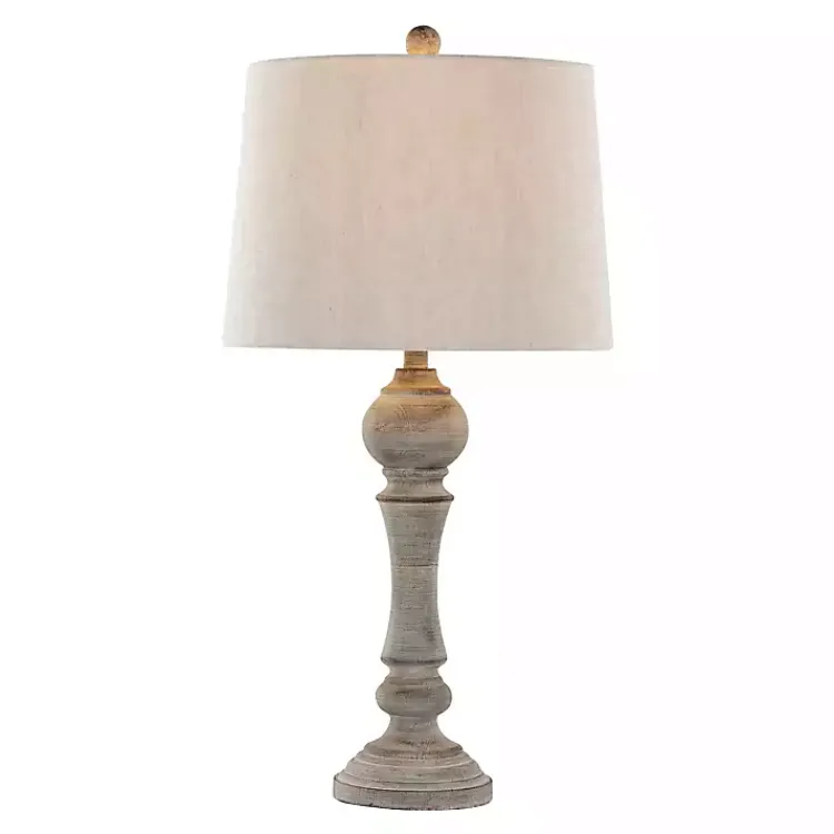 Kirklands Home Reclaimed Wilton Table Lamps, Set of 2 Gray Hot