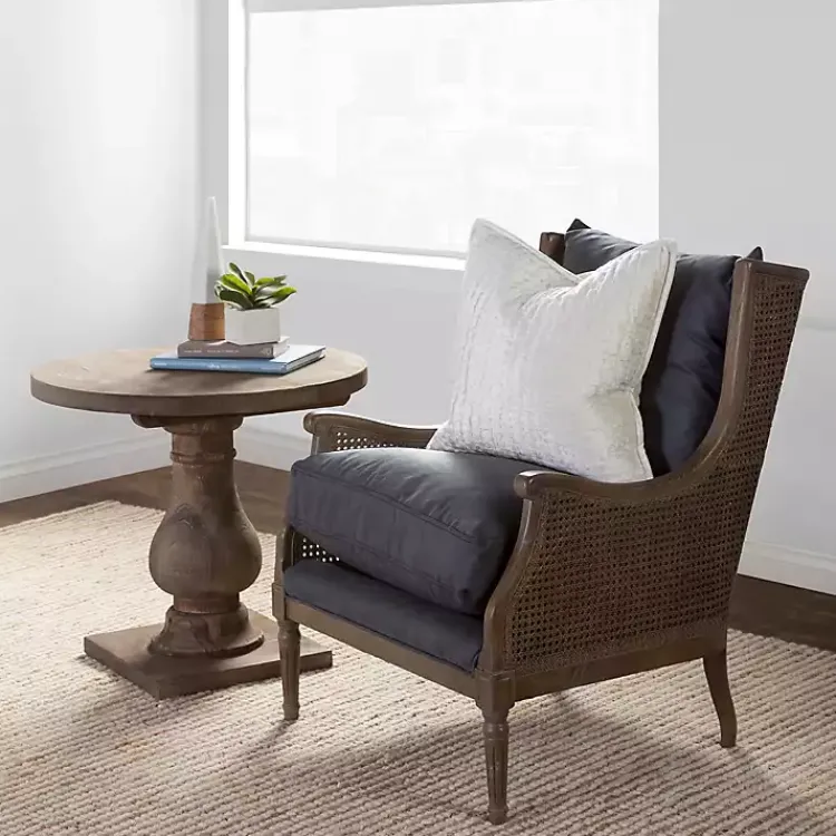 Kirklands Home Reclaimed Pine Caroline Accent Table Brown Outlet