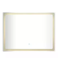 Kirklands Home Rectangular LED Wall Mirror Best