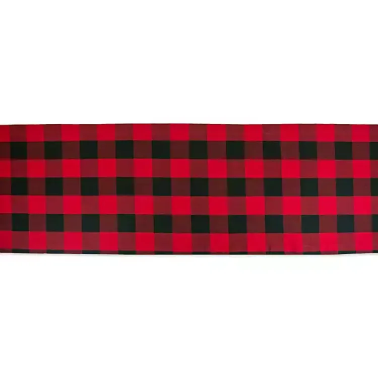 Christmas Dining & Entertaining>Kirklands Home Red & Black Buffalo Check Table Runner