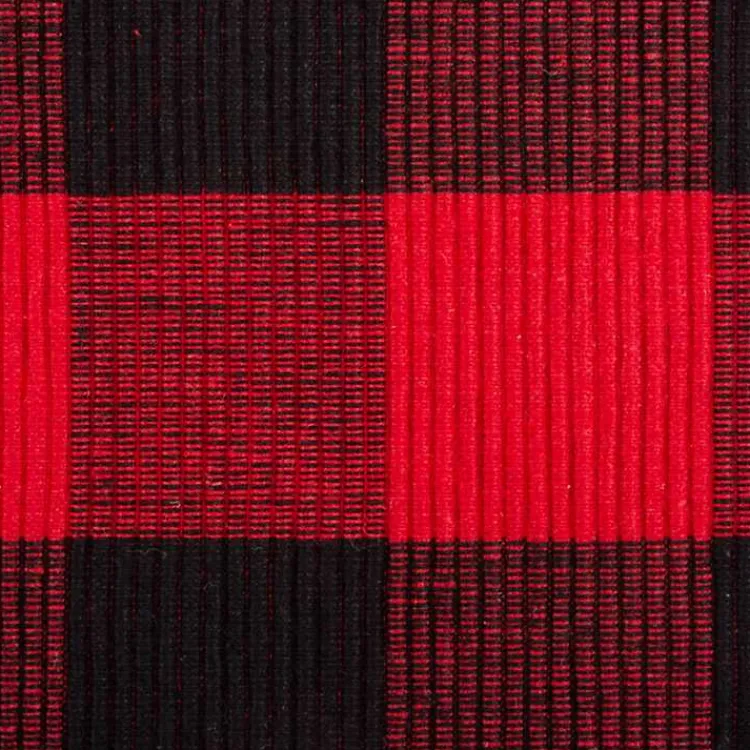Christmas Dining & Entertaining>Kirklands Home Red and Black Buffalo Check Placemats, Set of 6