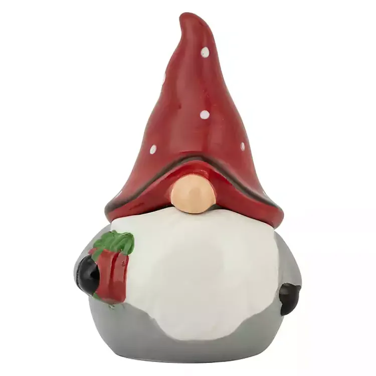 Christmas Decorations>Kirklands Home Red and Gray 4-Pc. Christmas Gnome Set