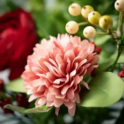 Stems & Bouquets>Kirklands Home Red and Pink Mixed Floral Stems, Set of 3