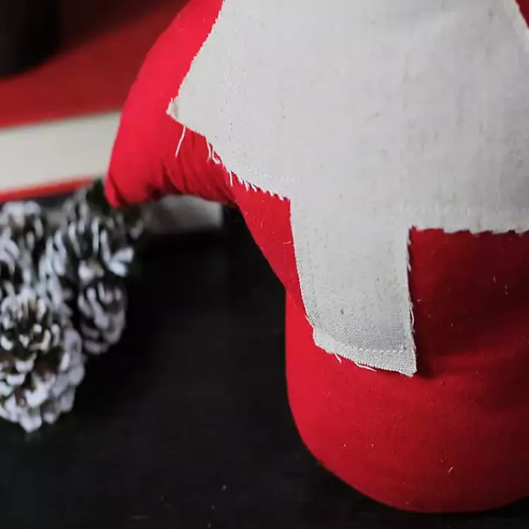 Christmas Decorations>Kirklands Home Red and White Weighted Tabletop Christmas Tree