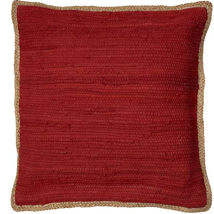 Pillows>Kirklands Home Red Cardinal Riley Pillow