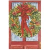 Sachets>Kirklands Home Red Door Wreath Sachet