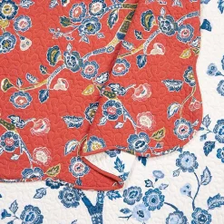Kirklands Home Floral Dreams 3-pc. Full/Queen Quilt Set Red