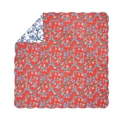 Kirklands Home Floral Dreams 3-pc. King Quilt Set Red Discount
