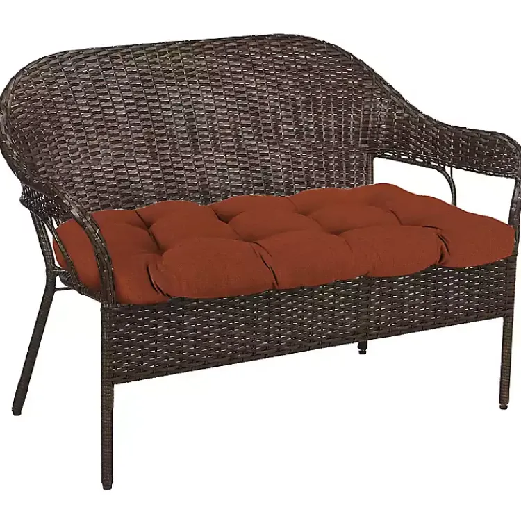 Kirklands Home French Edge 3-pc. Outdoor Wicker Cushion Set Red Discount