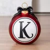 Monogram Seasonal Decor>Kirklands Home Red Monogram K Ornament