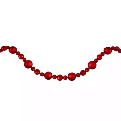 Christmas Tree Decorations>Kirklands Home Shatterproof Ornament Tree Garland Red