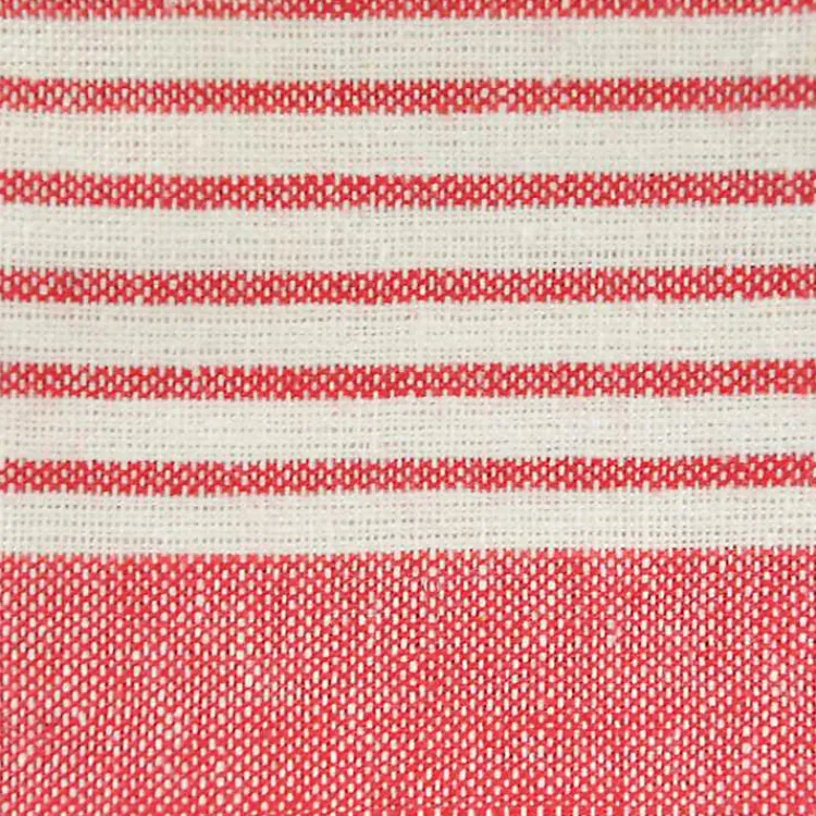 Christmas Dining & Entertaining>Kirklands Home Red Stripe Kitchen Towels, Set of 8