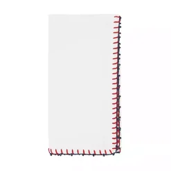 Kirklands Home Red Whipstitch Napkins, Set of 4 White Online